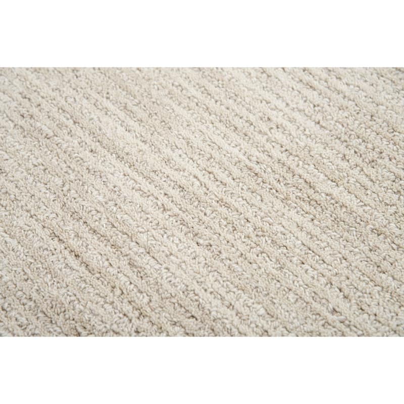 Alora Decor Emerson Neutral Ivory Solid Hand-tufted Wool Rug