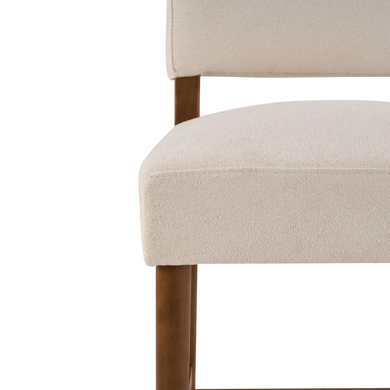 Christopher Knight Home - Upholstered Counter Height Bar Stool Set with Spacious Seat & Adjustable Floor Levelers, Set of 2