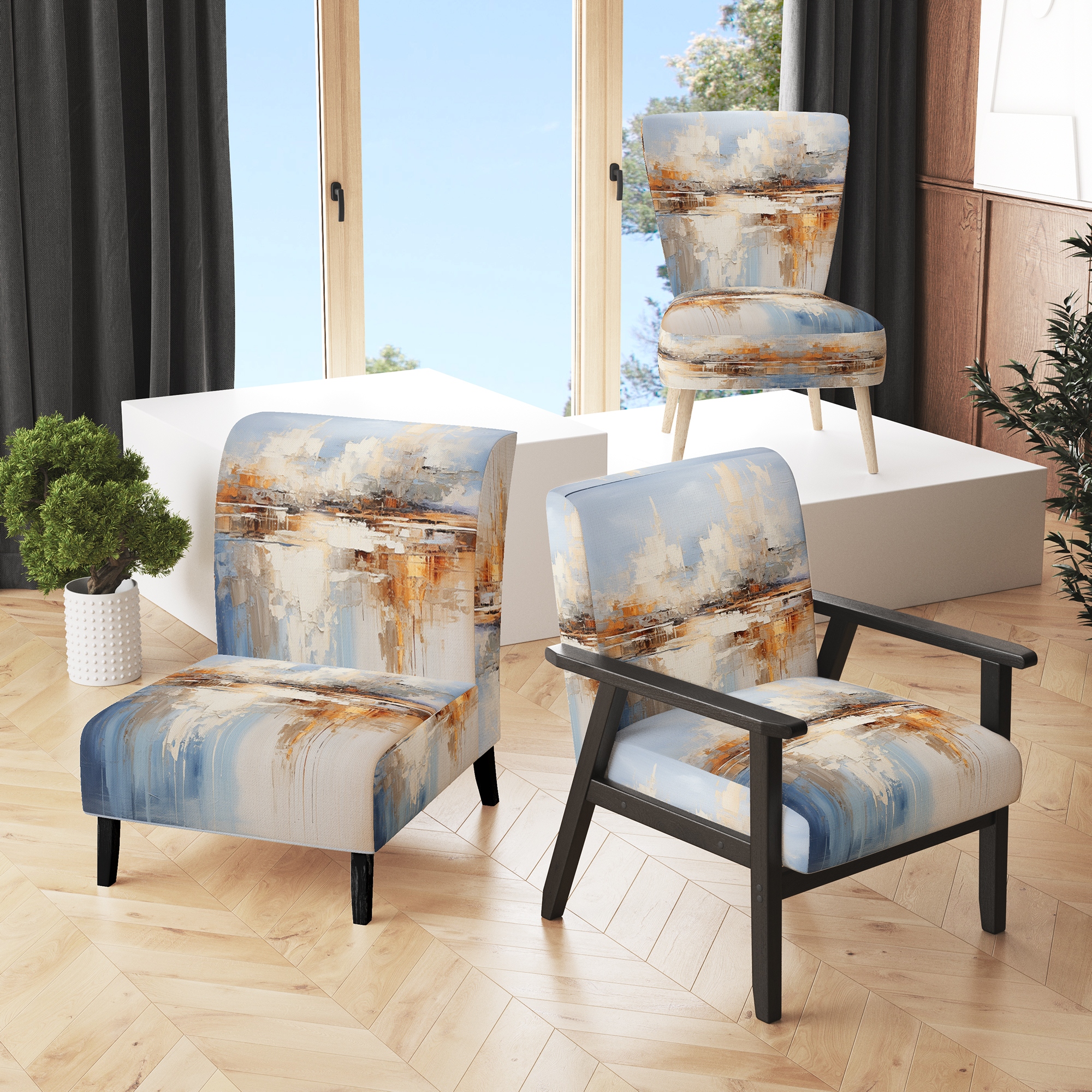Carson carrington kaarnevaara upholstered discount accent chair living room sofa