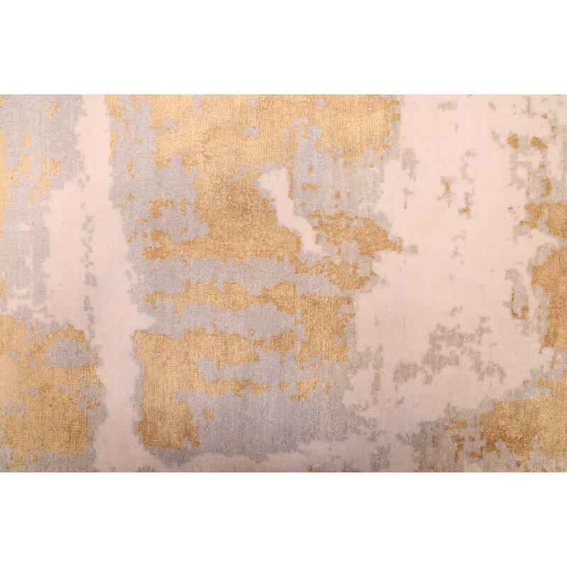 ECARPETGALLERY Hand-knotted Legacy Ivory Silk, Wool Rug - 9'11 x 13'9