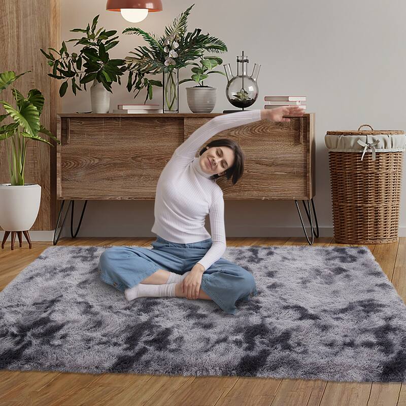 Garvee Shag Fluffy Area Rug Modern Indoor Plush Shaggy Carpet