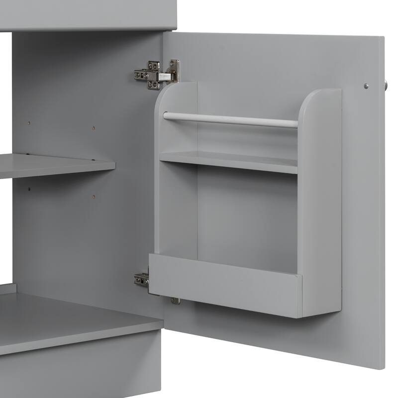 Christopher Knight Home - Ethan 20" Bathroom Wooden Vanity with Sink and Storage Cabinet