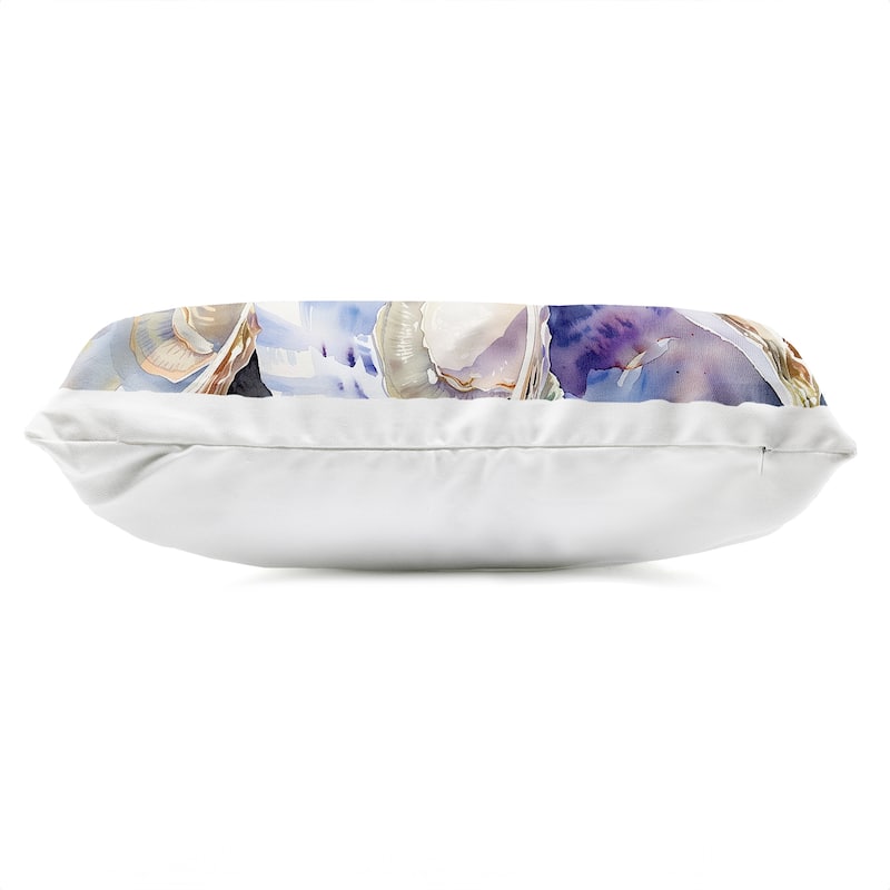 Stupell Maritime Clams & Oysters Printed Outdoor Throw Pillow Design by Heidi Kuntz