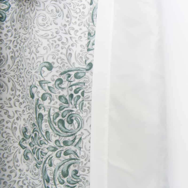 Serenta Chelsea Printed 2 Piece Curtain Set