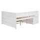 preview thumbnail 9 of 9, White Full Size Daybed with Drawers and Shelves Storage Bed Frame