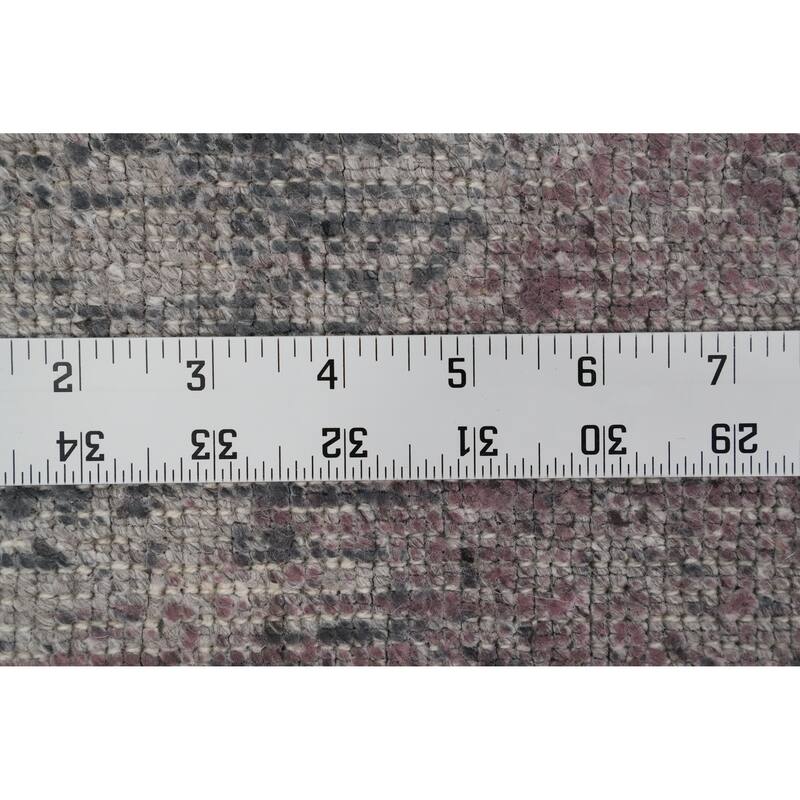 Hand Knotted Oriental Viscose Silk Carpet Modern Pictorial Multi-Colored Abstract Area Rug - 7' 9'' X 5' 8''