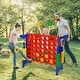 preview thumbnail 22 of 28, 2.5Ft 4-to-Score Giant Game Set - 33" x 13" x 30" (L x W x H) Blue