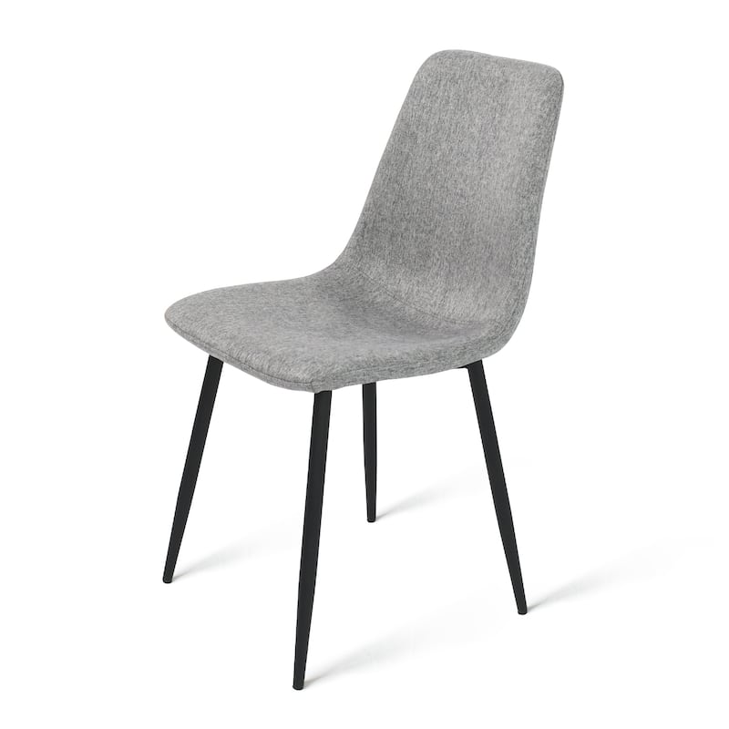 Modern Fabric Upholstered Dining Chairs (Set of 4) - 34"x18"x18"