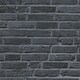 preview thumbnail 1 of 8, Galerie Wallcoverings Bricks and More Collection Contemporary Brickshire Residents Vinyl on Non-woven Wallpaper Roll 33-feet long x 21-inches wide - Black