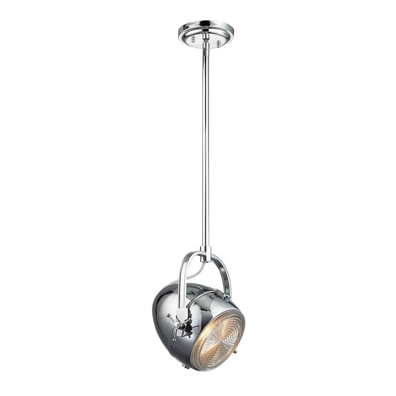 Urbano 8-inch Wide 1-Light Mini Pendant in Polished Chrome