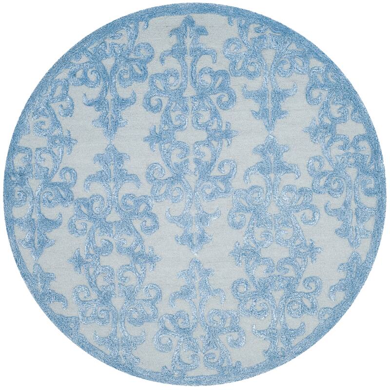 SAFAVIEH Handmade Bella Marilyne Modern Floral Wool Rug