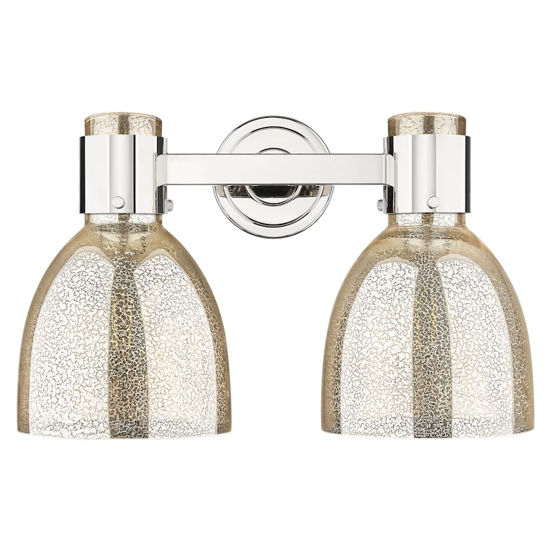 Innovations Lighting Downtown Urban - Lawton Bell - 2 Light 16" Wall-Mounted Bath Vanity Light