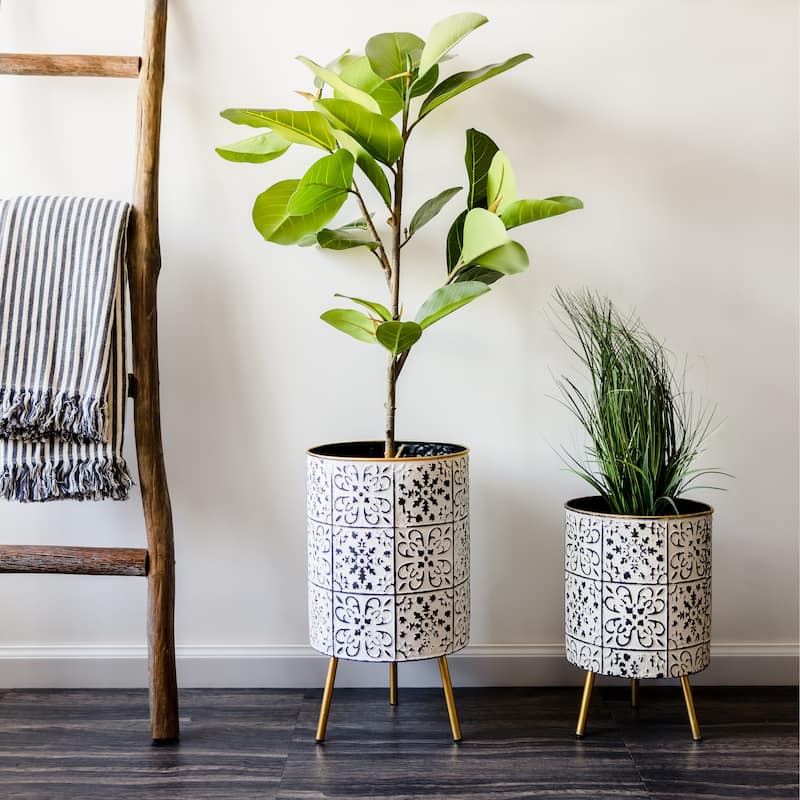 Bantu Modern Planters (Set of 2)