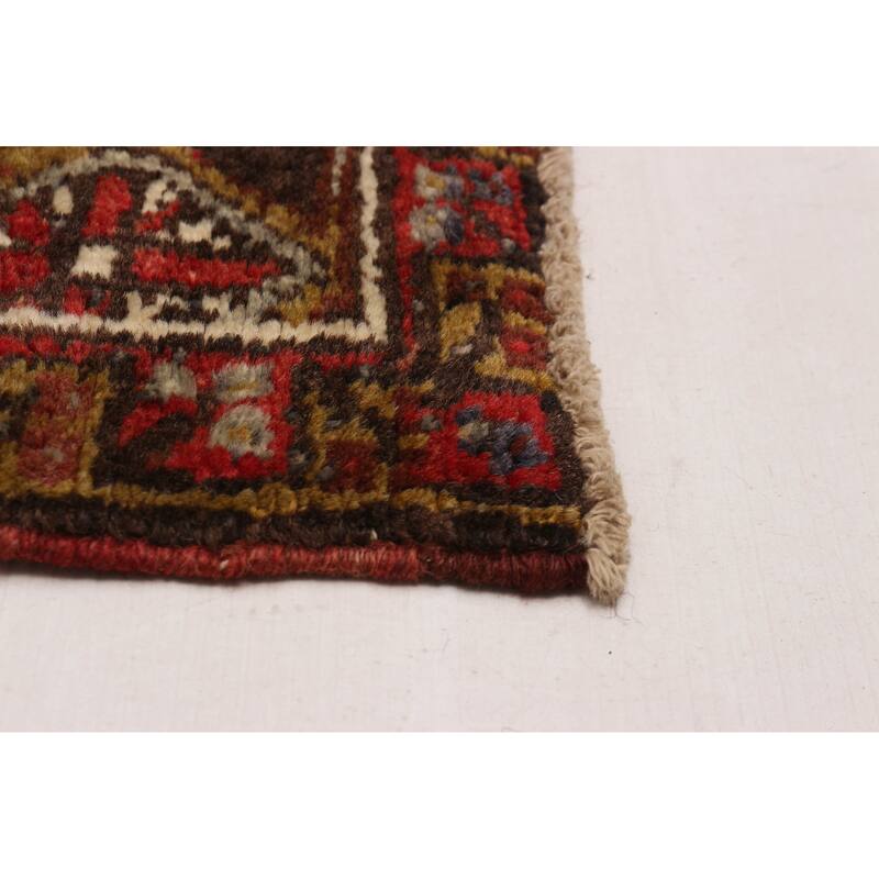 ECARPETGALLERY Hand-knotted Sarabi Red Wool Rug - 6'9 x 9'9