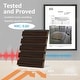 preview thumbnail 22 of 38, Art3d 24''x94.5'' Wood Slat Acoustic Wall Paneling for Interior and Ceiling Decor,Pack of 2