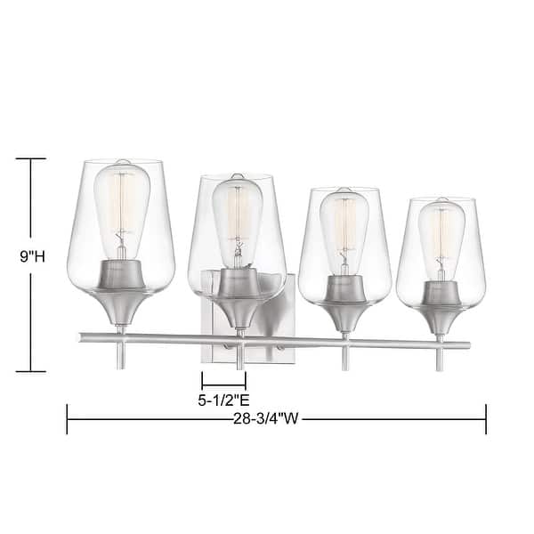 Savoy House Octave 4 Light 29" Wide Bathroom Vanity Light