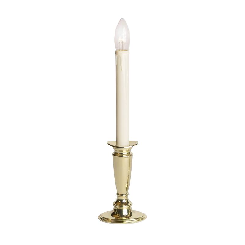 Battery Operated Bi-Directional LED Adjustable Base Candle 4-pack