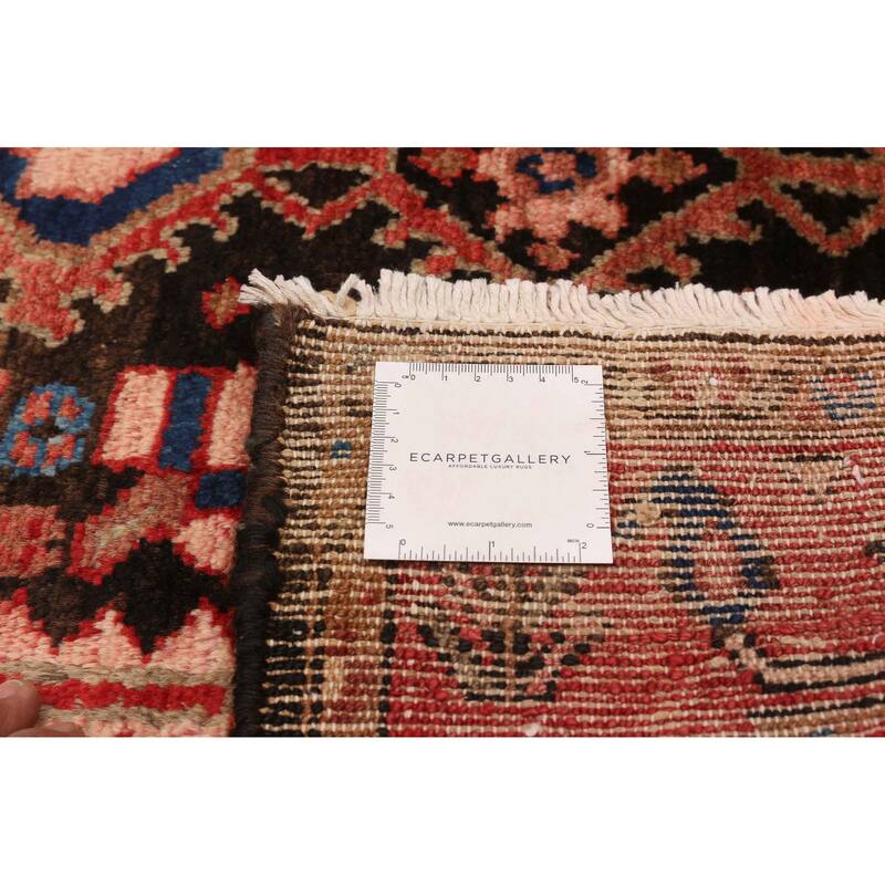 ECARPETGALLERY Hand-knotted Andelz Navy Wool Rug - 3'11 x 9'4