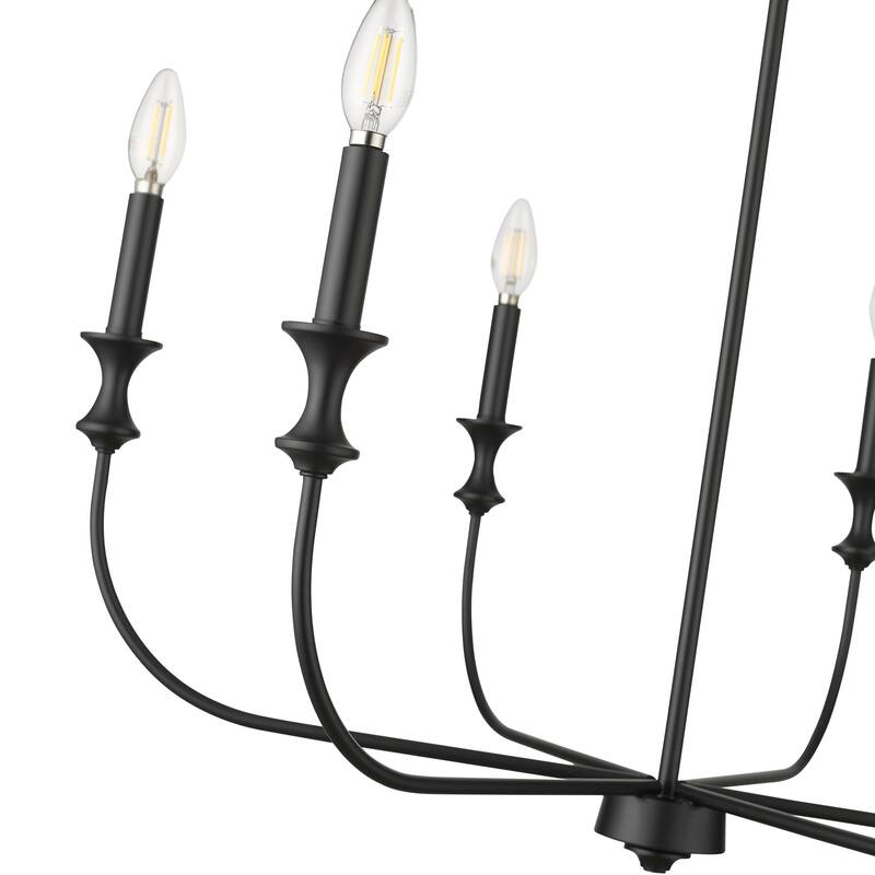 Millennium Lighting 29506 Savanne 6 Light 28" Wide Taper Candle Style