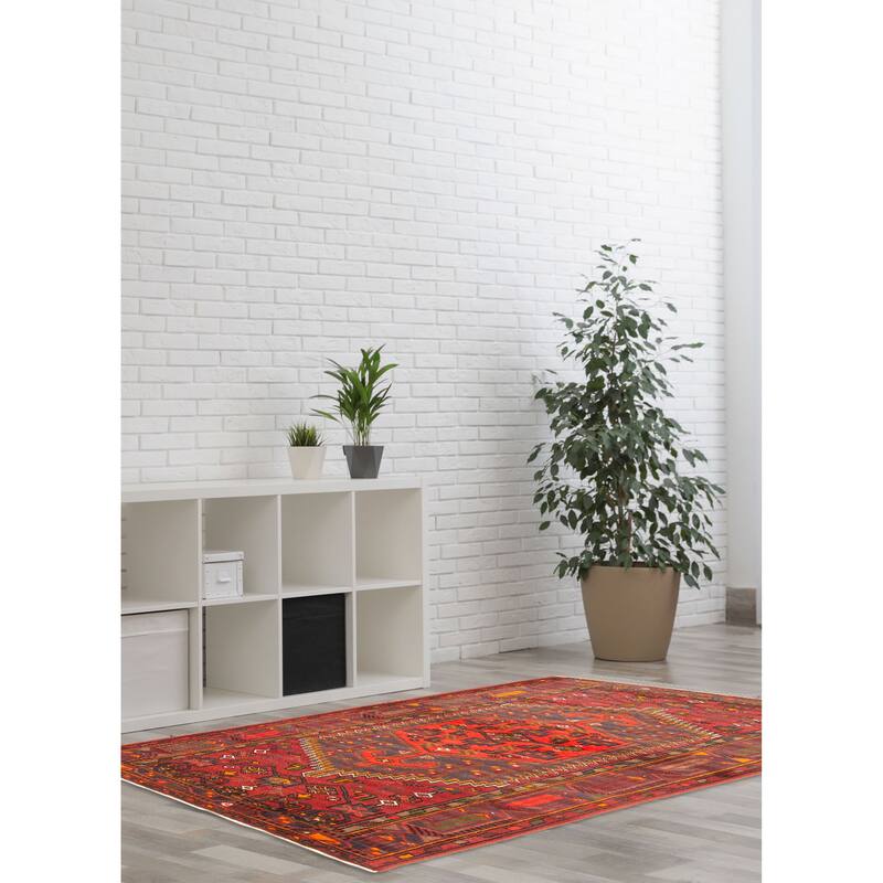 ECARPETGALLERY Hand-knotted Andelz Grey Wool Rug - 4'2 x 6'7