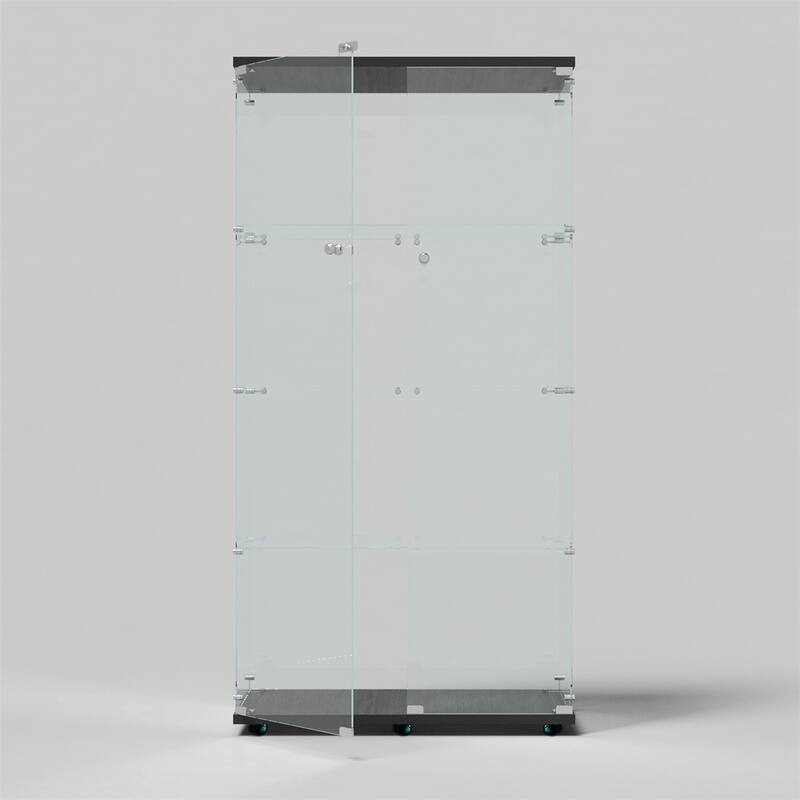 Tempered Glass Display Cabinet,Storage Cabinet,File Cabinet,with LED