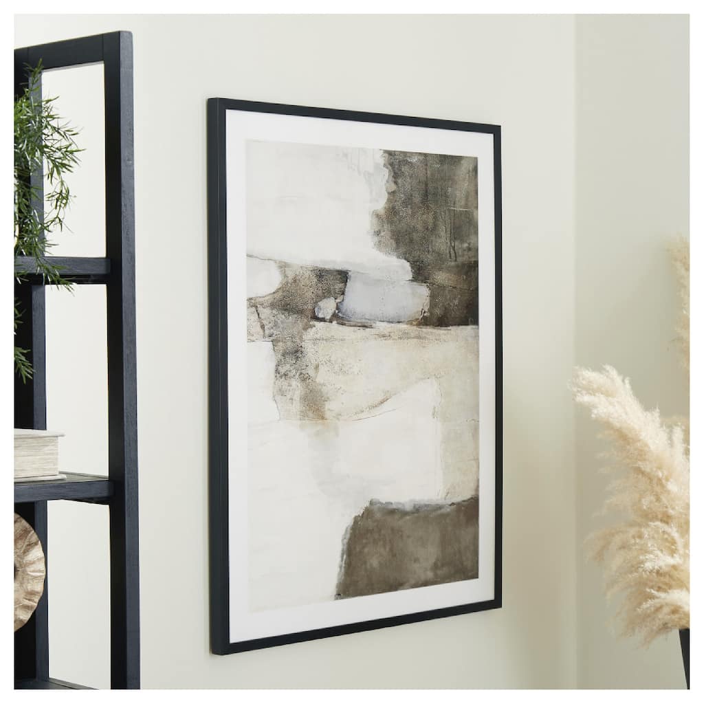 Signature Design by Ashley Aldricton Brown/White Wall Art