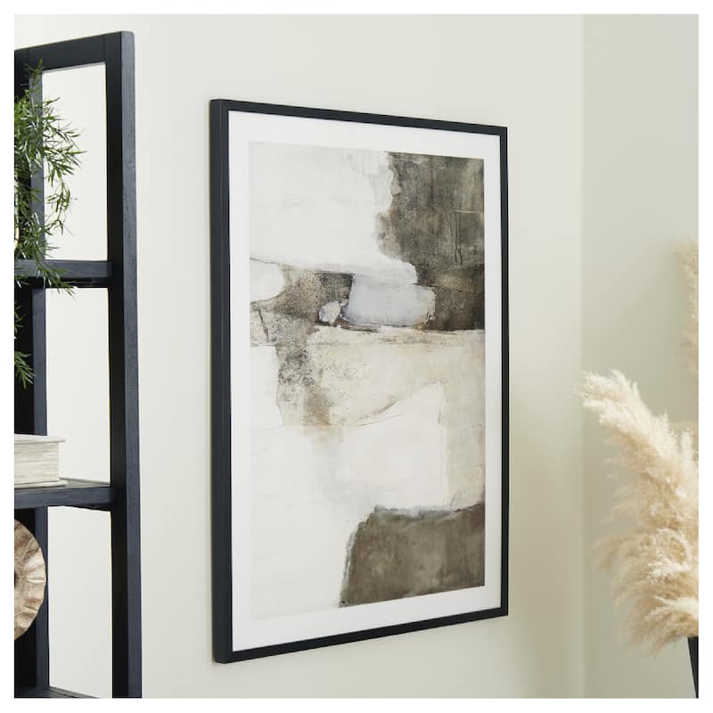 Signature Design by Ashley Aldricton Brown/White Wall Art