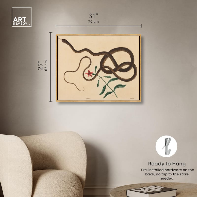 The Coach Whip Snake 1743 Canvas by Art Remedy