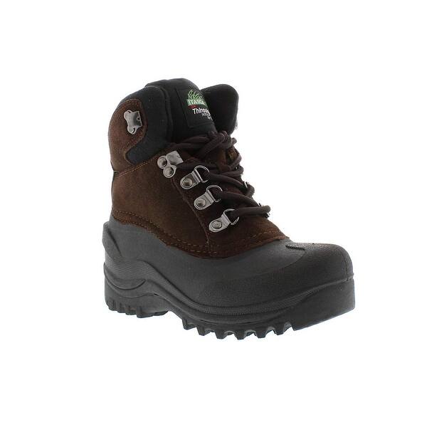 Shop Kids Itasca Boys Ice Breaker Ankle Lace Up Snow Boots Free