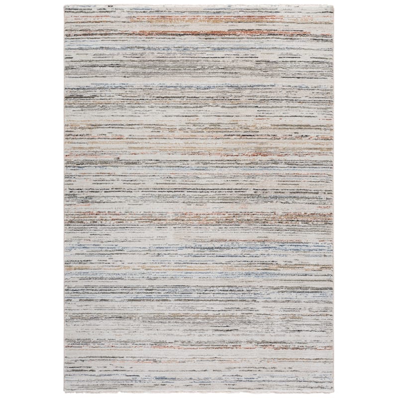 SAFAVIEH Grove Dickla Modern Rug - Ivory/Blue Rust - 4' x 6'