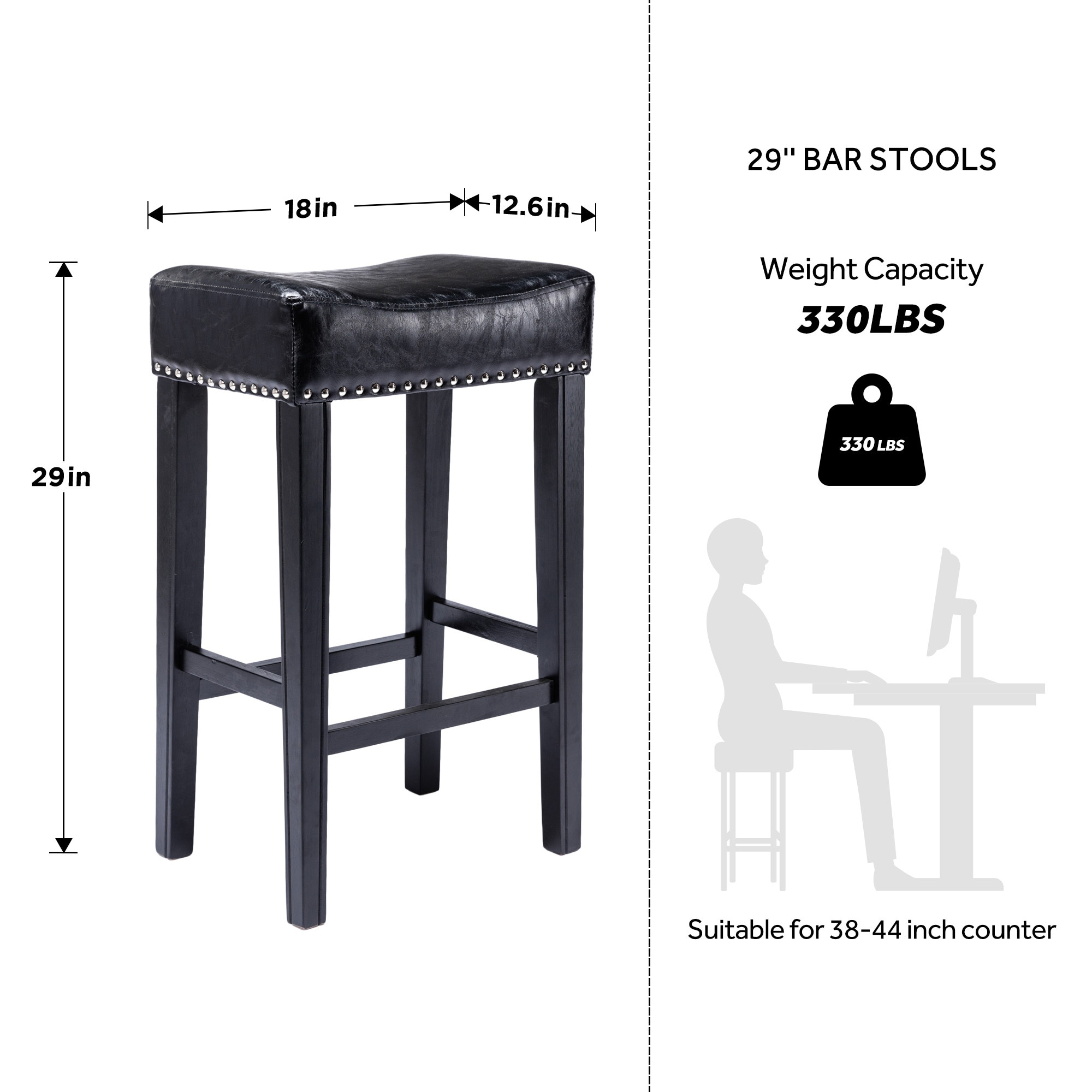 Bar stools for 44 inch counter outlet