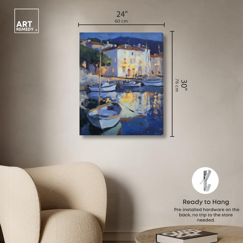Sailor's Rest Canvas by Art Remedy, Gallery Wrapped