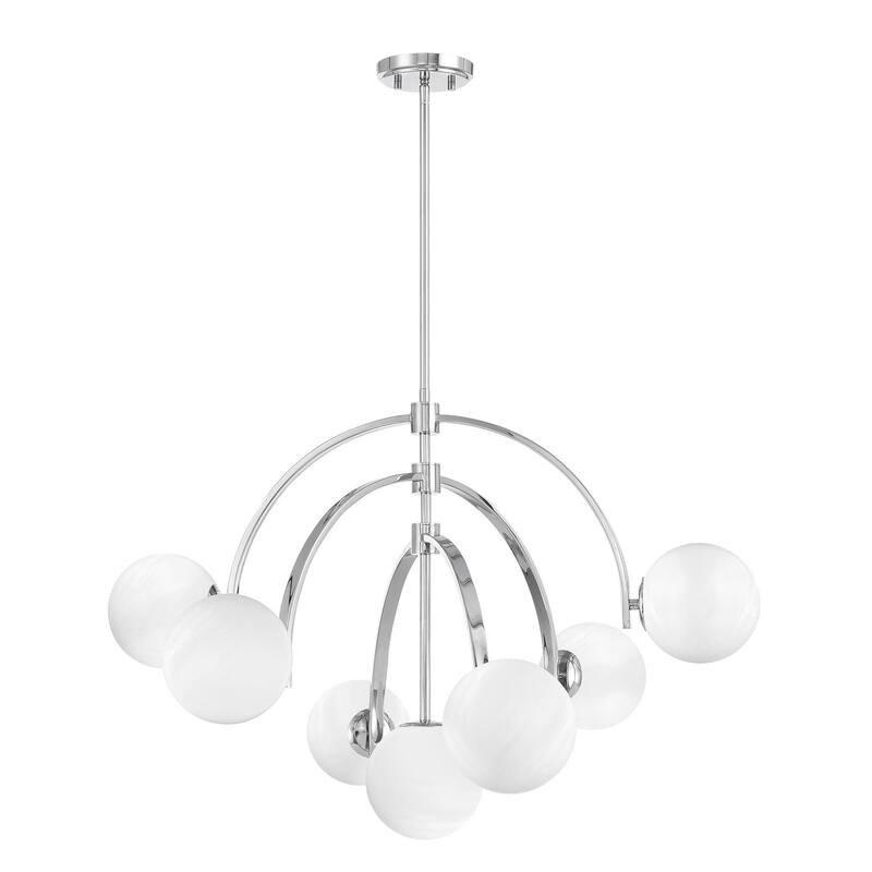 Marias 7-Light Chandelier - Polished Chrome