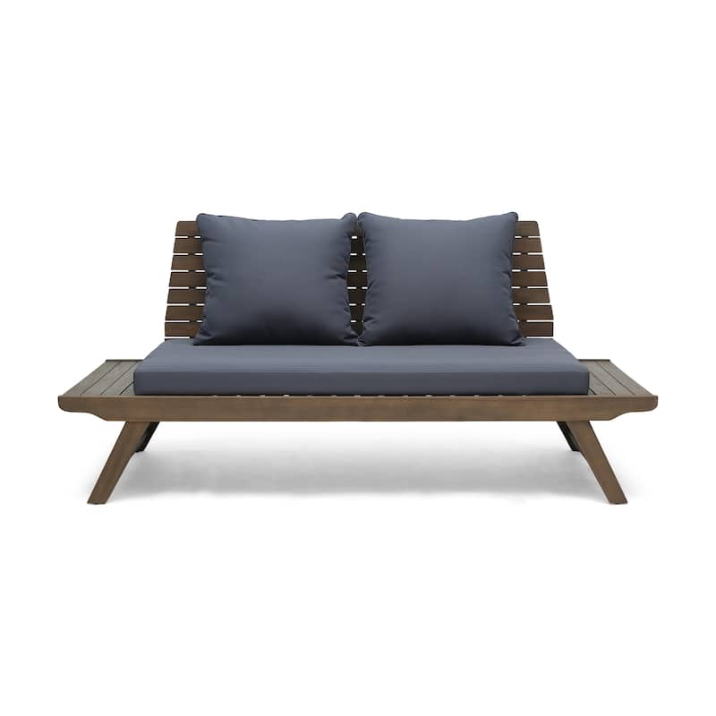 Sedona Acacia Wood 2-piece Outdoor Patio Set by Christopher Knight Home