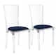 Option Clear - Navy Blue Padding