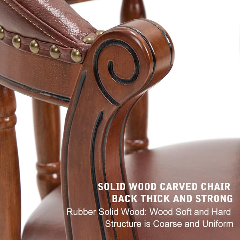 Wooden Swivel Bar Height Chair Side Chair