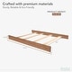 preview thumbnail 24 of 25, Evolur Convertible Crib Wooden Full-Size Bed Rail