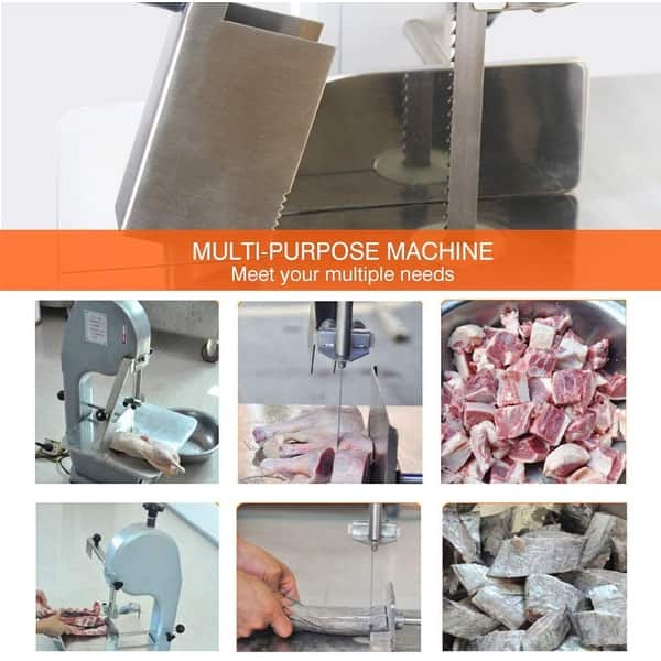 Shop Electric Bone Cutting Machine Commercial Frozen Meat Slicer Large Table Saw Deli Meat Grinder Butcher Band Saw Blades Mincer Overstock 31432601