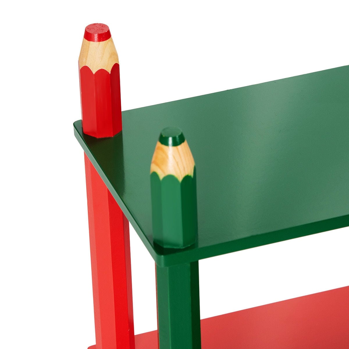 crayon bookshelf