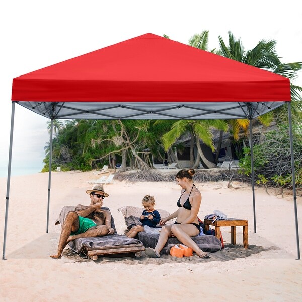 ABCCANOPY Portable Pop Up Canopy Tent Beach Canopy with Large Base 10x10ft On Sale Bed Bath Beyond 34821041