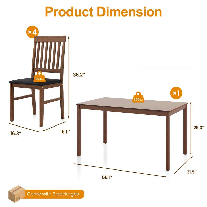 5- Piece Dining Set