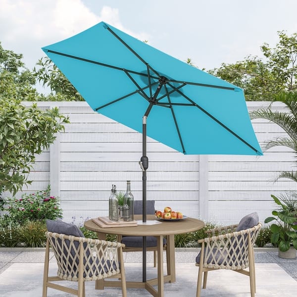 bed bathand beyond patio umbrella Bonosuki 7.5-foot Waterproof Sunshade Canopy Patio Umbrella - On Sale - Bed  Bath & Beyond