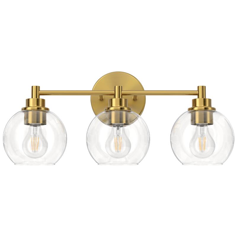 Dimmable Bathroom Vanity Light Globe Glass Shades - 19.49 - Gold