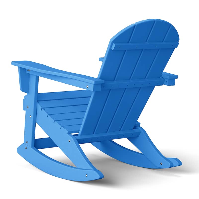 Polytrends Laguna Hdpe All Weather Outdoor Patio Rocking Chair