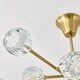 preview thumbnail 8 of 26, Modern Sputnik Chandelier Gold Glam K9 Crystal Chandelier Pendant Light