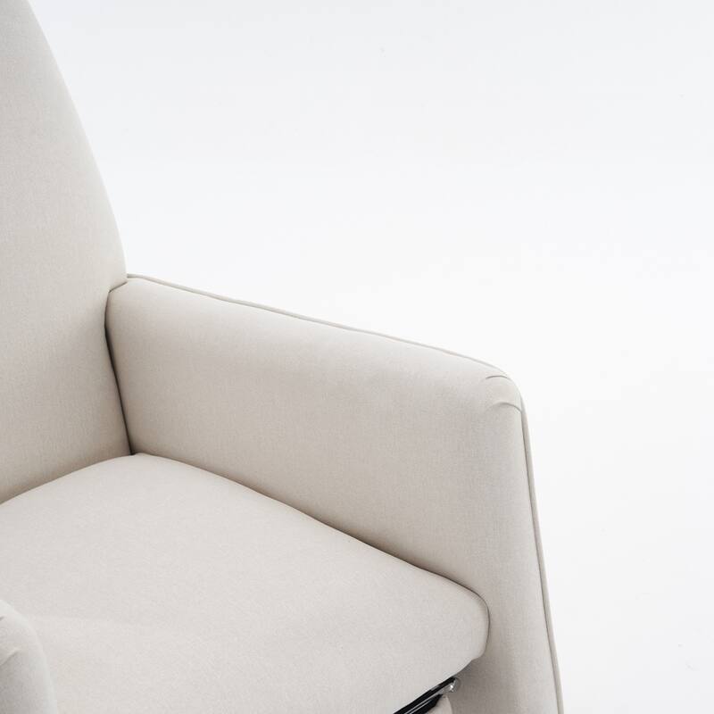 Linen Fabric Rocking Chair