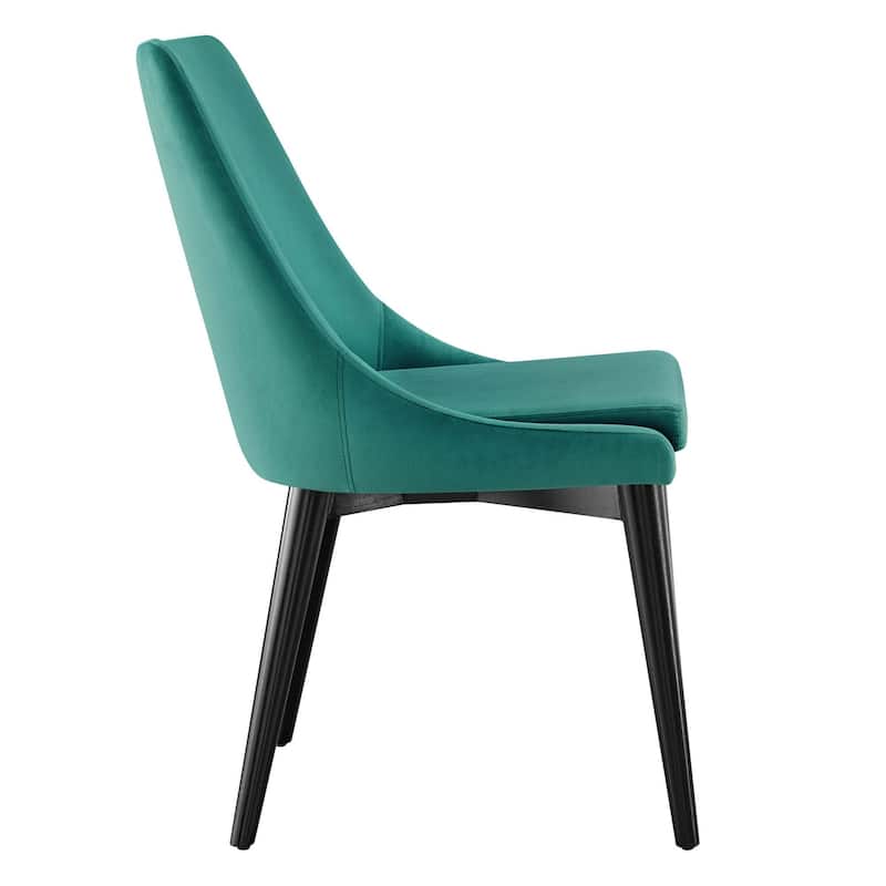 Viscount Performance Velvet Dining Chair