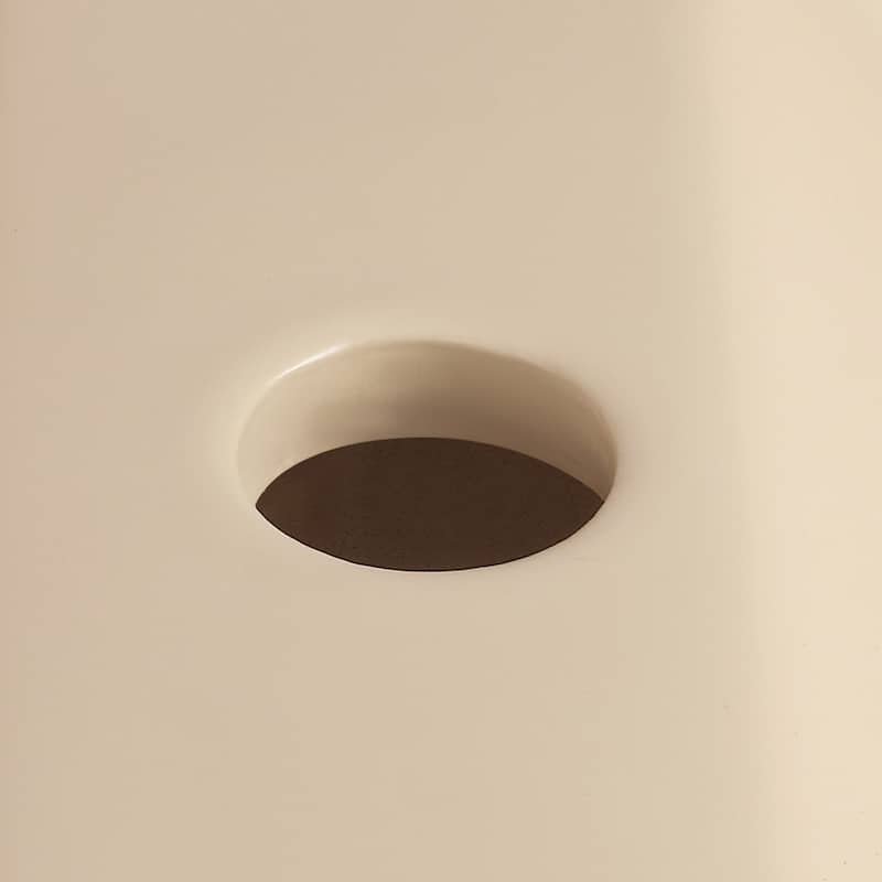 Felix Modern Wall Mounted Rectangular Ceramic Mini Sink, By JONATHAN Y