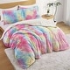 preview thumbnail 5 of 3, 3-Piece Reversible Plush Sherpa Down Alternative Comforter Set