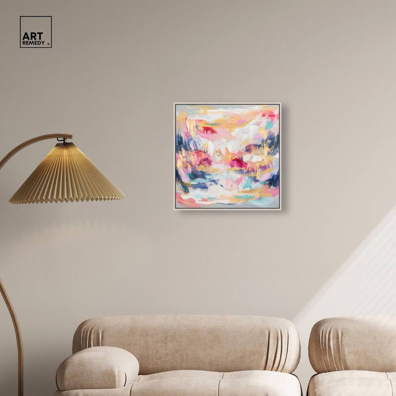 Balipink II Canvas by Art Remedy